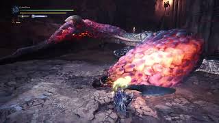 Seething Bazelgeuse Arena Hunt with Great Sword  MHW [upl. by Naelopan]