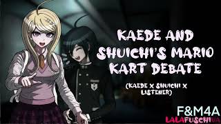 quotKaede and Shuichis Mario Kart Debatequot Kaede Akamatsu x Shuichi Saihara x Listener FampM4A [upl. by Ailev]