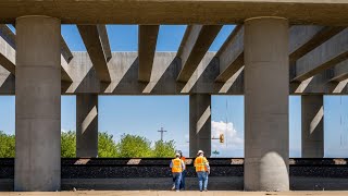 California HighSpeed Rail Construction Package 4  HNTB [upl. by Barnie]