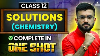 SOLUTIONS in 1 Shot  All Concepts Covered  Class 12 Chemistry  Nitesh Devnani [upl. by Base125]