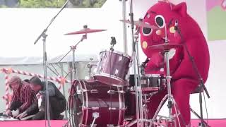 Overqualified drummer at kids concert in Japan [upl. by Chuah]