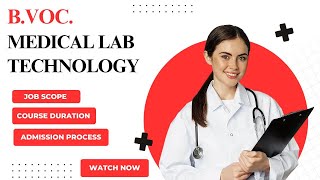 BVoc Medical Lab Technology Course Fees  B Voc in Medical Lab Technology Full Details [upl. by Joash]