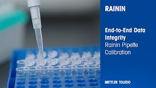 Pipette Calibration  Systems and Data Integrity from End to End  Rainin  METTLER TOLEDO [upl. by Klatt]