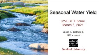 Introduction to the InVEST Seasonal Water Yield [upl. by Enillebyam725]