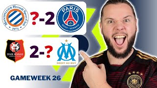 Ligue 1 Gameweek 26 Predictions amp Betting Tips [upl. by Ispep134]