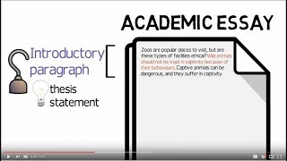 Types of paragraphs in an academic essay [upl. by Marianne638]