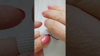 Improve your Cross Stitching on 18 Count Canvas using Double Cross Stitch instead of Cross Stitch [upl. by Younger]