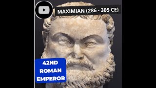 🏛️42Roman Emperors Series Emperor Maximian 286  305 CE  Herculius  Tetrarchy era 286305 CE [upl. by Eenafets884]