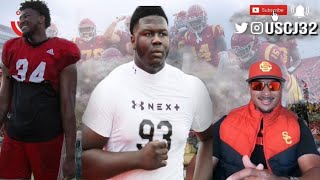 USC RECRUITING NEWS PLUS ESPN TOUGHEST SCHEDULE [upl. by Aihsot]