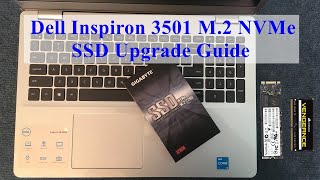 Dell Inspiron 3501 M2 NVMe SSD Upgrade Guide  Disassembly [upl. by Nies391]