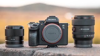 Sony FE 24mm F14 GM vs Sony FE 28mm F2  Comparison w Sony A7III [upl. by Maryn]