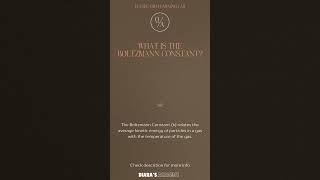 What is the Boltzmann Constant Diarasacademy [upl. by Corry]