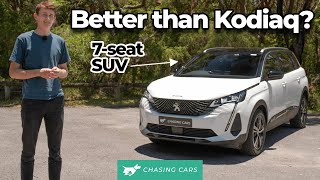 Peugeot 5008 2022 review  seven seater SUV that’s usefully compact  Chasing Cars [upl. by Dido994]