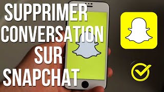 Comment Supprimer Conversation Snapchat [upl. by Ole]