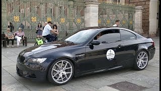 Marchettinos M3 E92 with Armytrix exhaust INSANE SOUND GRAN PREMIO PARCO VALENTINO 2K18 [upl. by Evannia]