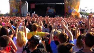 3OH3  quotHit It Againquot Brand New Song amp quotDont Trust Mequot Live in HD at Warped Tour 09 [upl. by Ailhat235]