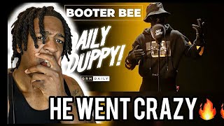 AMERICAN REACTS TO Booter Bee  Daily Duppy  GRM Daily REACTION [upl. by Wons]