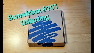 Scrawlrbox 101 January 2024 Unboxing [upl. by Joane959]