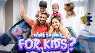 What I Pack For the Kids When Traveling Vlog  Asherah Gomez [upl. by Itirahc345]