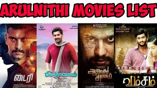 Arulnithi movies list  arulnithi  movies list [upl. by Kovacs138]