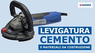 Levigatura del cementocalcestruzzo e materiali da costruzione [upl. by Aleen]