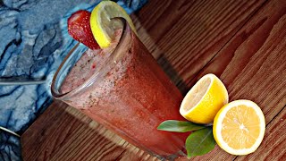 The EASIEST amp BEST Strawberry Mojito Recipe [upl. by Htir]