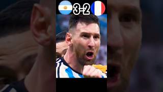 Argentina VS France Qatar World Cup Final 2022 football mbappe vs france [upl. by Ahtel]