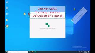 Labview 2024Training Lesson1Download and Install [upl. by Iago]