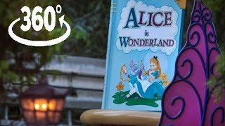 360º Ride on Alice in Wonderland at Disneyland [upl. by Biagio]