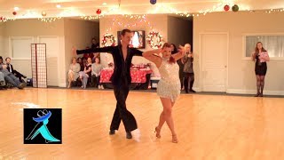 Cha ChaRumba Show Dance at Ultimate Ballroom Dance Studio in Memphis [upl. by Dett]