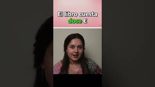 How To Say 12 In Spanish learnspanish [upl. by Laural]