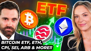 Crypto News Bitcoin ETF ETH CPI Print ARB SEI amp MORE [upl. by Gates]