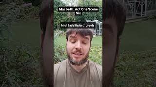 MACBETH SUMMARY Act One Scene Six [upl. by Girvin]