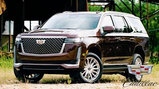 Cadillac Escalade 2022 101950 in Mahogany Metallic AMAZING Features demo and features explained [upl. by Ocirred894]