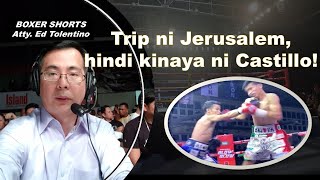 Trip ni Jerusalem hindi kinaya ni Castillo [upl. by Niknar]