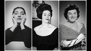 Maria Callas Joan Sutherland and Birgit Nilsson in Bad Moments [upl. by Ybab]