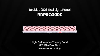 Professional REDDOT RDPro3000FS  HighPerformance Red Light Therapy [upl. by Eryt]