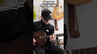 Sam Fender  NEW SONG NEW TOUR NEW ALBUM  It’s all happening People Watching Guitar Cover [upl. by Onailil]