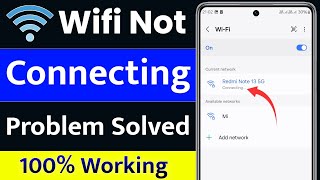 wifi connecting problem solved  wifi not connecting on android  wifi not working problem [upl. by Faust192]