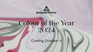 Colour of the Year and Colour Trends 2024 is Coming  Benjamin Moore [upl. by Aivax966]