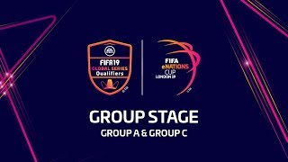 FIFA eNations Cup 2019  Group Stage Group A and Group C [upl. by Lemmuela709]