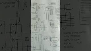 como entender el diagrama de un plano eléctrico de un aire centrales de 10 toneladas [upl. by Najed]