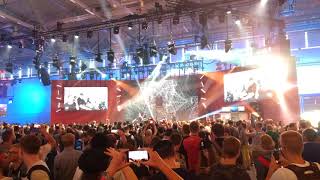 Lil Kleine  Stoff und Schnaps Live Performance  GamesCom2017 4K [upl. by Ellivro]