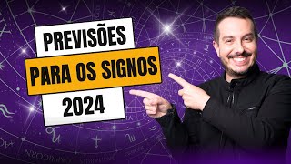 PREVISÕES 2024 TODOS OS SIGNOS  BARALHO CIGANO E TARÔ  André Mantovanni [upl. by Sabine]