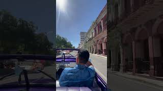 Explorando La Habana en un Carro Antiguo El Encanto de Cuba Retro mochilerosporelmundo viajes [upl. by Rowan576]