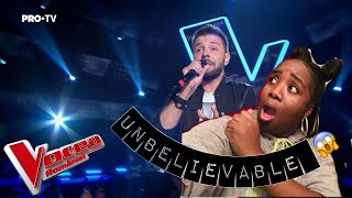 Bogdan Ioan  Earth Song  Blind Auditions  The Voice of Romania 2018 REACTION [upl. by Innavoj]