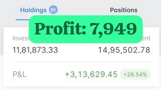 EOD 14 JUNE 2024 My Portfoliotoday portfolio holdings zerodha market ethical liveportfolio [upl. by Yenreit]