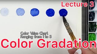 LECTURE 3LEARN COLOR GRADATIONTutorial Step by Step [upl. by Drofnelg]