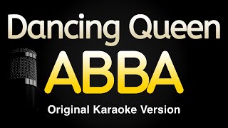 Dancing Queen  ABBA Karaoke Songs With Lyrics  Original Key [upl. by Elylrac]