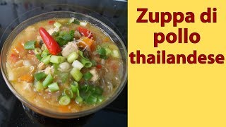 I032 Zuppa di pollo thailandese [upl. by Kinch609]